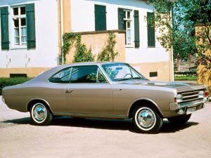 Opel Rekord Coupe 1967 года